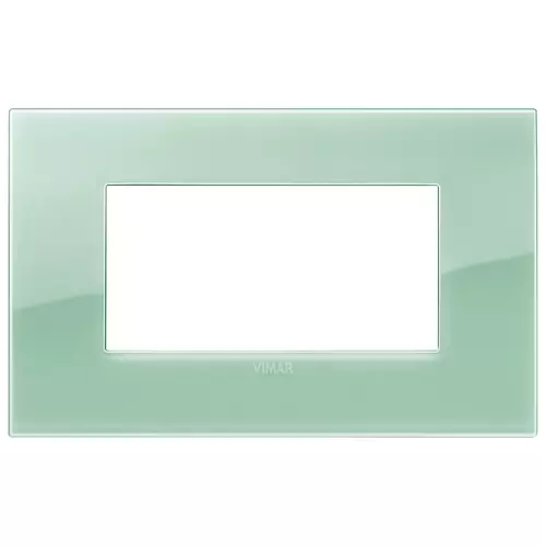 Vimar - 19654.65 - Placa Classic 4M Reflex verde salvia