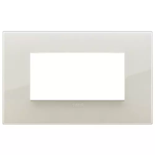 Vimar - 19654.67 - Classic plate 4M Reflex ivory