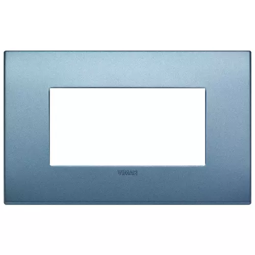 Vimar - 19654.76 - Plaque Classic 4M technopol.bleu mat