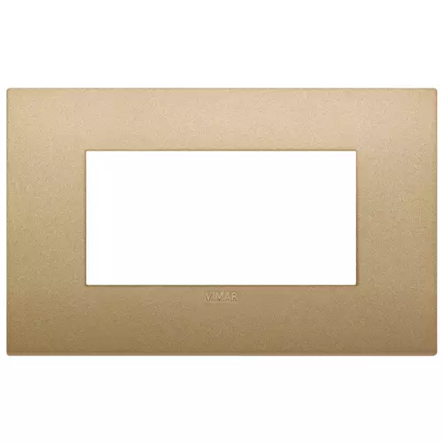 Vimar - 19654.78 - Classic plate 4M technopolymer matt gold