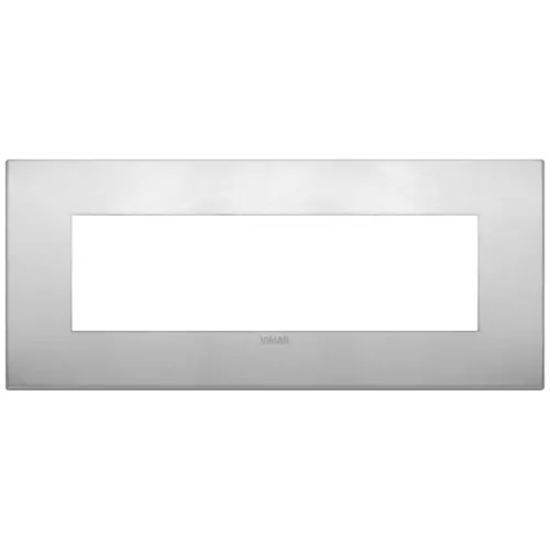 Vimar - 19657.15 - Plaque Classic 7M aluminium