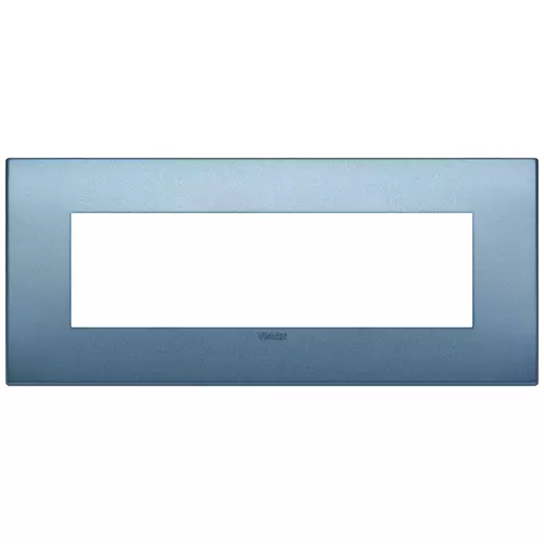 Vimar - 19657.76 - Plaque Classic 7M technopol.bleu mat