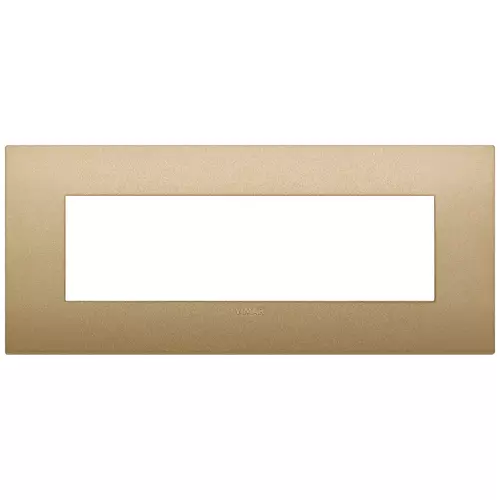 Vimar - 19657.78 - Classic plate 7M technopolymer matt gold