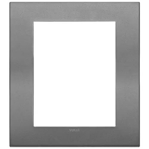 Vimar - 19668.02 - Classic plate 8M metal matt slate