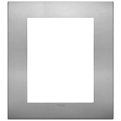 Vimar - 19668.16 - Plaque Classic 8M aluminium lave