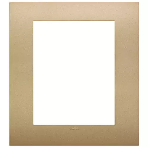 Vimar - 19668.78 - Classic plate 8M technopolymer matt gold