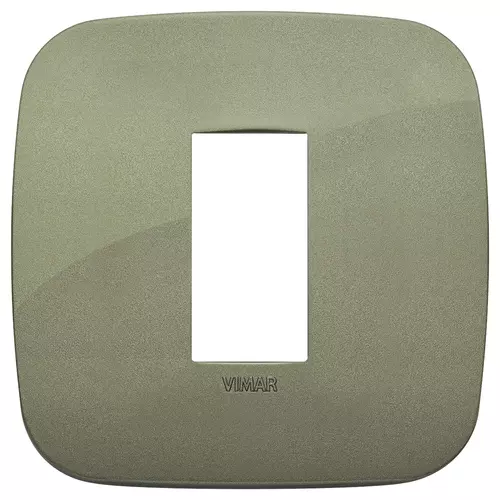 Vimar - 19671.87 - Placca Round 1M verde