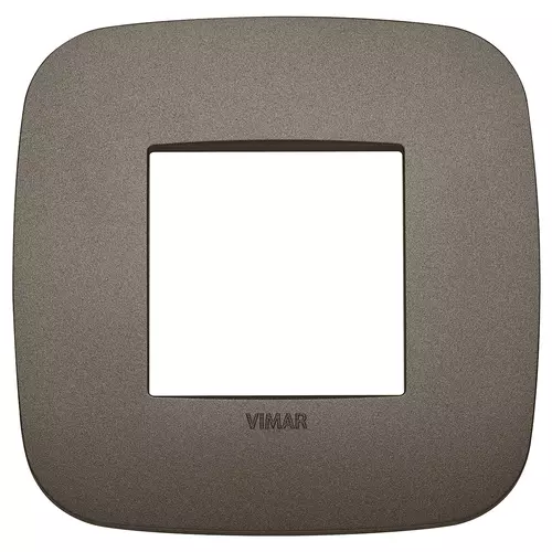 Vimar - 19672.80 - Placca Round 2M Metal