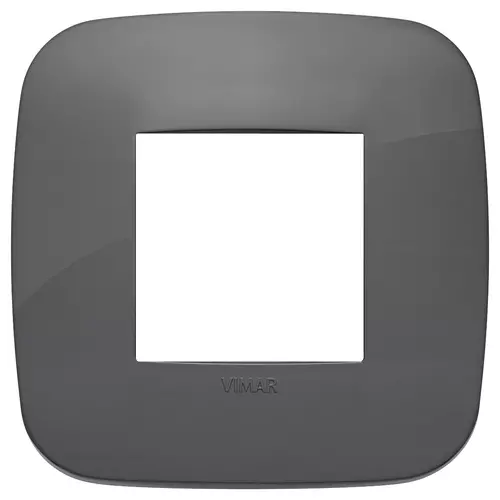 Vimar - 19672.82 - Round plate 2M technopolymer grey