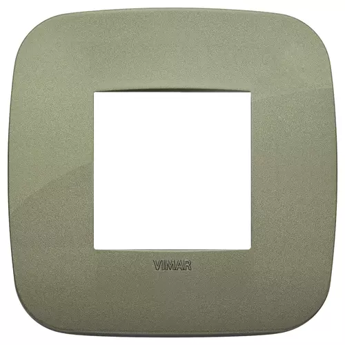 Vimar - 19672.87 - Round plate 2M technopolymer green
