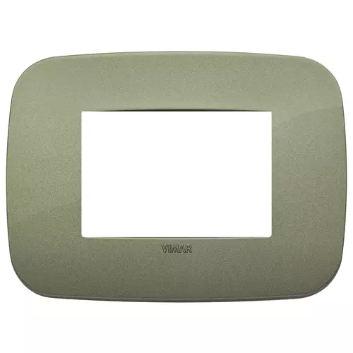 Placca Vimar Arké Round | 3 Moduli | Design Moderno | Colore Reflex Oltremare - Foto 9