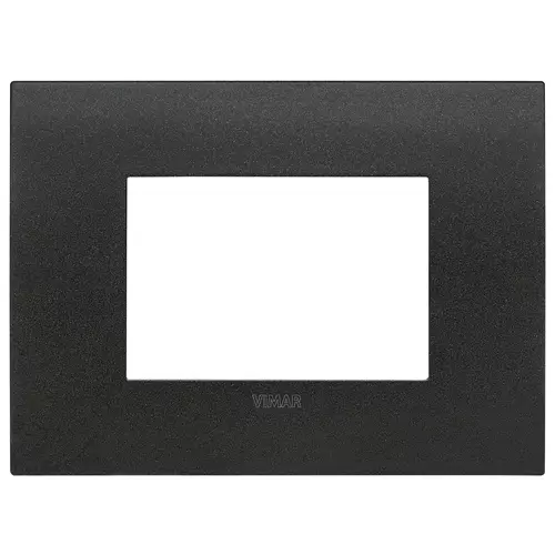 Vimar - 19953.01 - Plaque fit 3M métal graphite mat