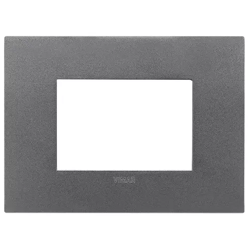 Vimar - 19953.02 - Plaque Arké fit 3M métal ardoise mat