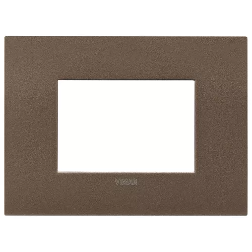 Vimar - 19953.24 - Plaque fit 3M métal bronze mat