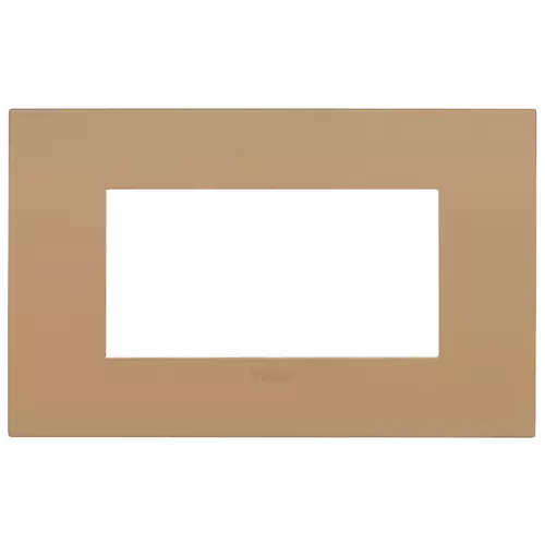 Vimar - 19954.33 - Plaque fit 4M métal Terre de Sienne
