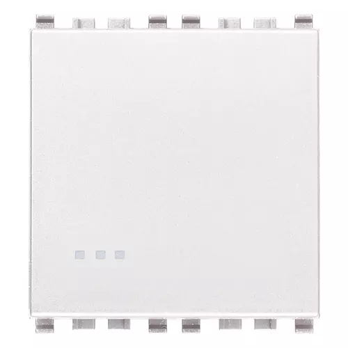 Vimar - 20000.FX.2.B - Interruptor 1P 10AX 2M bornes aut.blanco