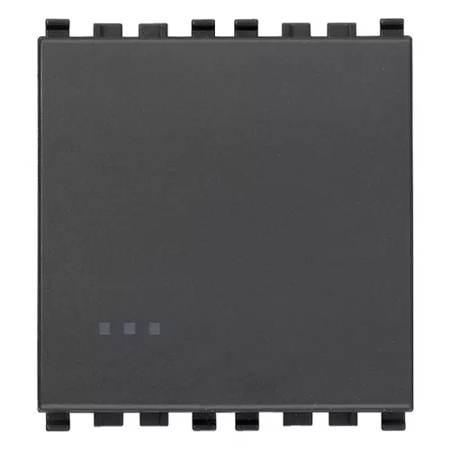 Vimar - 20001.2 - 1P 16AX 1-way switch 2M grey