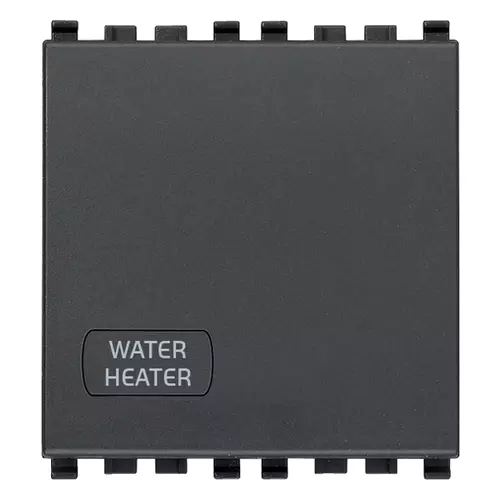 Vimar - 20016.2.WH - Απλός 2P 20AX WATER/HEATER 2Μ γκρί