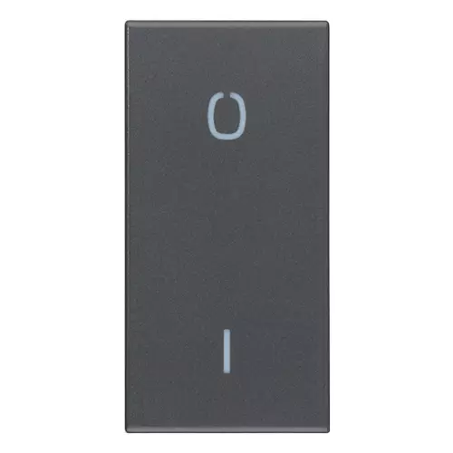 Vimar - 20021.99 - Button 1M O/I symbol grey