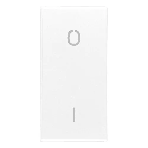 Vimar - 20021.99.B - Button 1M O/I symbol white