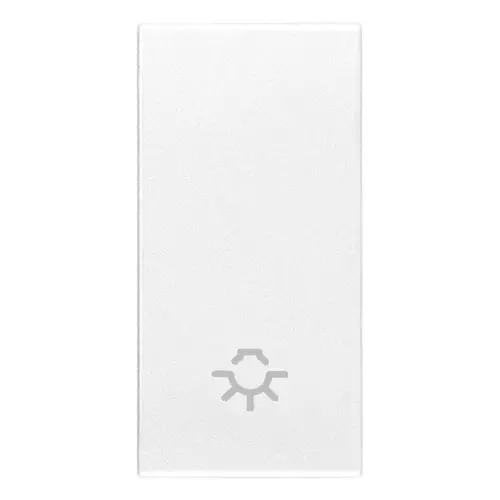 Vimar - 20021.L.B - Tasto 1M simbolo luce bianco