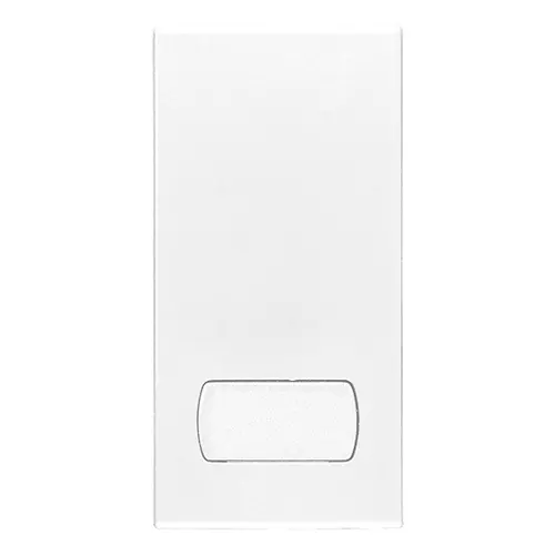 Vimar - 20031.B - Touche 1M personnalisable blanc