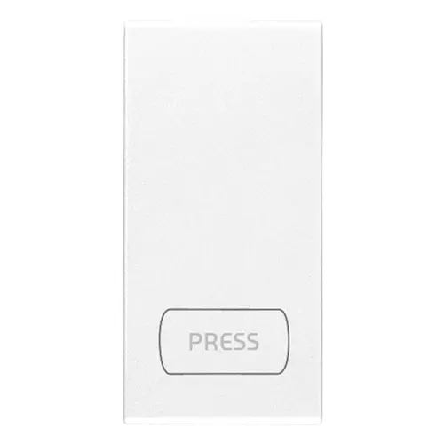 Vimar - 20031.PS.B - Touche 1M PRESS blanc