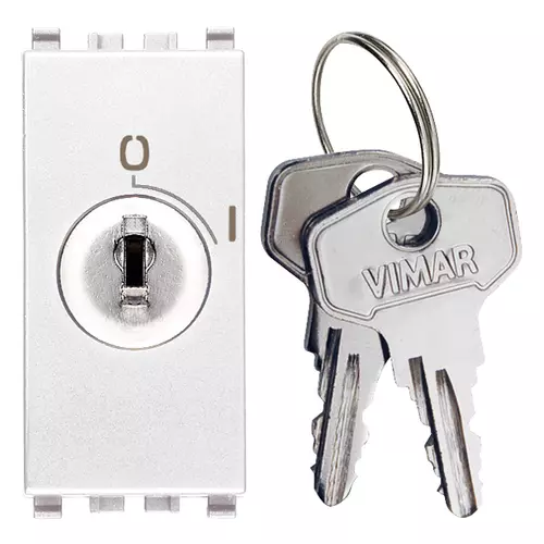 Vimar - 20086.CU.B - 2P NO 16A push button +000-key white