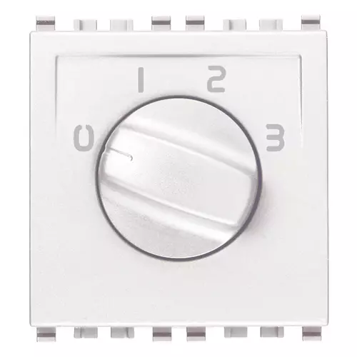 Vimar - 20096.B - 1P 6(3)A rotary switch white