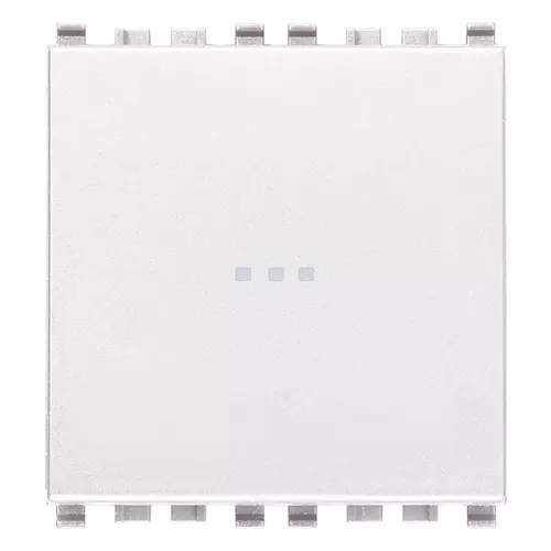 Vimar - 20113.2.B - Inverseur axial 1P 16AX 2M blanc