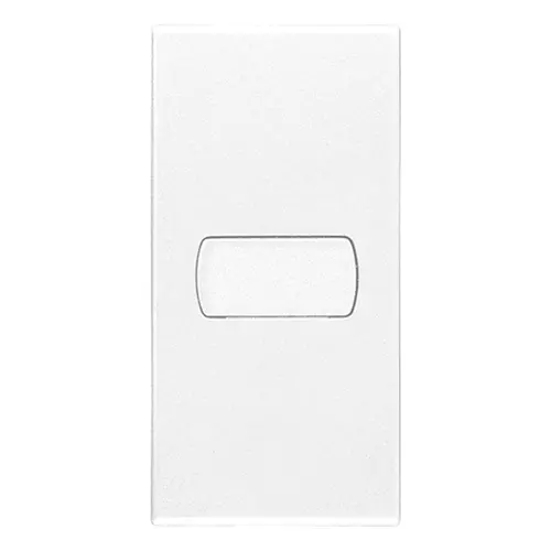 Vimar - 20131.0.B - Touche axiale 1M personnalisable blanc