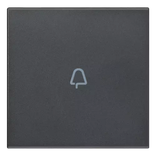 Vimar - 20132.C - Axial button 2M bell symbol grey