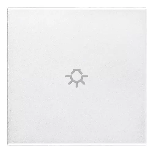 Vimar - 20132.L.B - Axial button 2M light symbol white