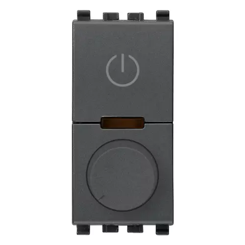 Vimar - 20136.120 - Rotary MASTER dimmer 120V grey