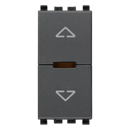 Vimar - 20196 - Quid -Rolling shutters 2-way switch grey