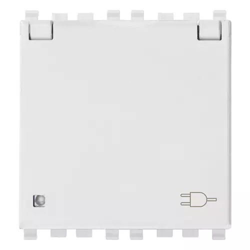 Vimar - 20208.C.B - 2P+E 16A German SICURY outlet+cover w