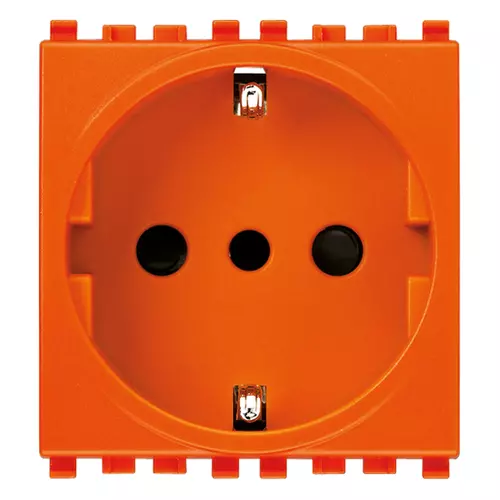 Vimar - 20209.A - 2P+E 16A P30 outlet orange