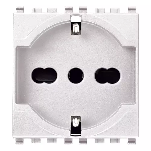 Vimar - 20210.B - 2P+E 16A universal outlet white