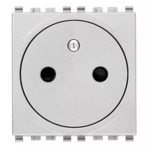 Vimar - 20212.FL.FX.N - Flat 2P+E16A FR SICURY outlet screwless