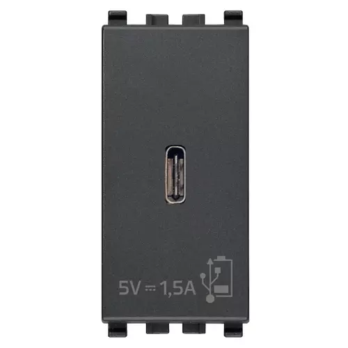 Vimar - 20292.C - Alimentador USB C 5V 1,5A 1M gris