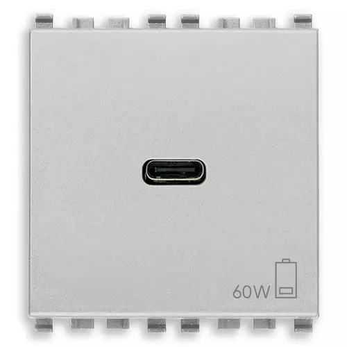 Vimar - 20298.60.N - Alimentation USB C 60W PD Next