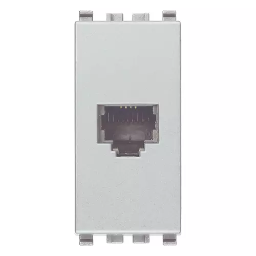 Vimar - 20320.N - RJ11 phone jack 6/4 Next