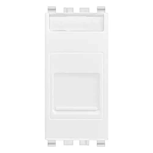 Vimar - 20337.C.B - RJ45 Keystone adaptor white