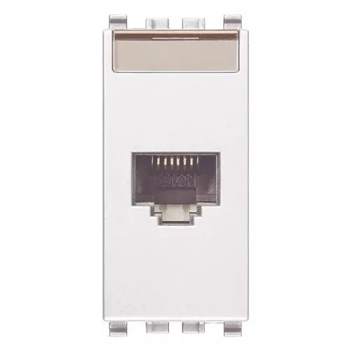 Vimar - 20338.8.B - RJ45 Cat5e Netsafe UTP outlet white