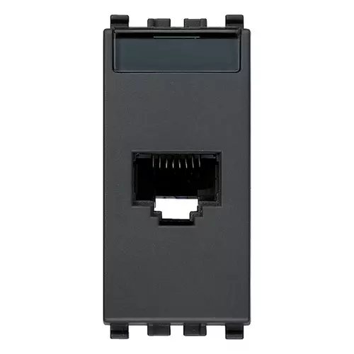 Vimar - 20339.11 - Πρίζα RJ45 Netsafe Cat.5e UTP γκρί