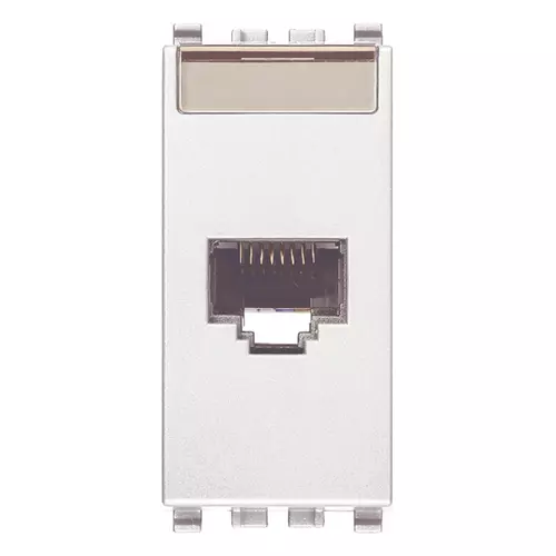 Vimar - 20339.11.B - Steckdose RJ45 Netsafe Kat5e UTP weiß