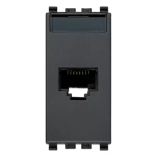 Vimar - 20339.14 - Πρίζα RJ45 Netsafe Cat.6 FTP γκρί