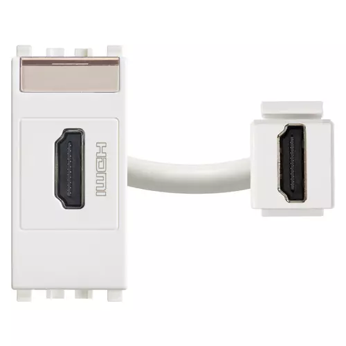 Vimar - 20346.B - HDMI outlet white