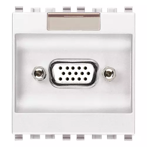 Vimar - 20348.B - Toma conector VGA 15P blanco