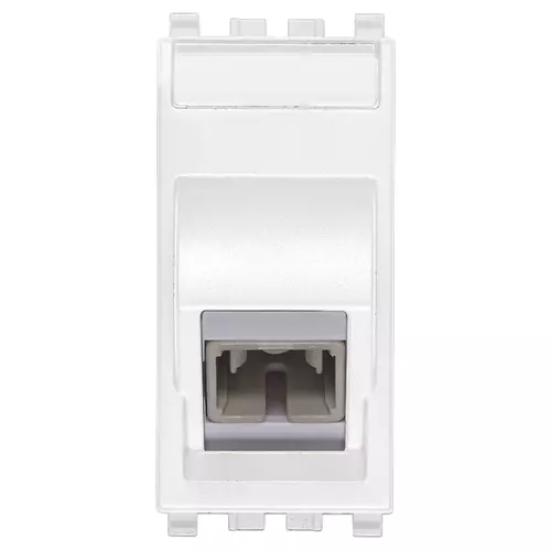 Vimar - 20351.SC.B - Multi fiber-optic outlet 50/125 SC white